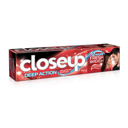 Closeup Toothpaste