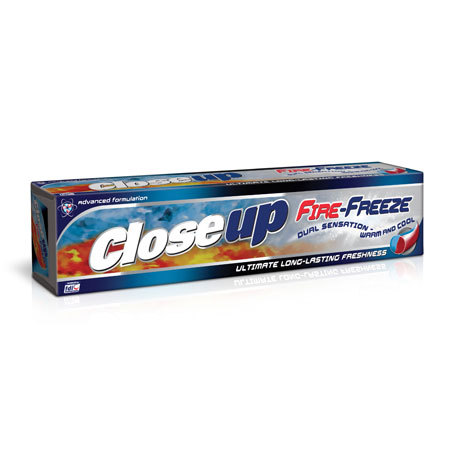 Closeup Toothpaste