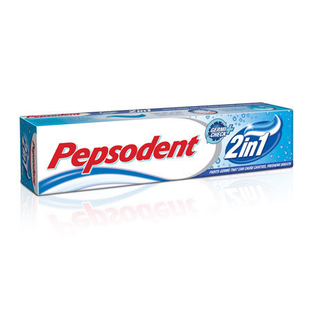 Pepsodent Toothpaste - Paste, Tube, 150gm | Blue Color, 15x5x3cm Dimensions, Germ Killing, Decay Prevention, Plaque Removal, Teeth Cleaning
