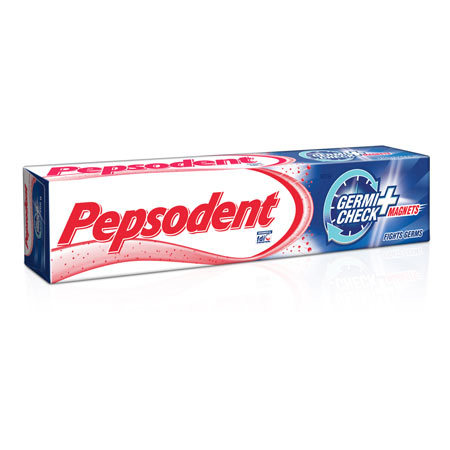 Pepsodent Toothpaste - Paste, Tube, 150gm | Blue Color, 15x5x3cm Dimensions, Germ Killing, Decay Prevention, Plaque Removal, Teeth Cleaning