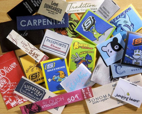 साटन वॉवन लेबल्स