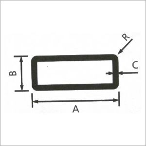 आयताकार एल्यूमीनियम ट्यूब