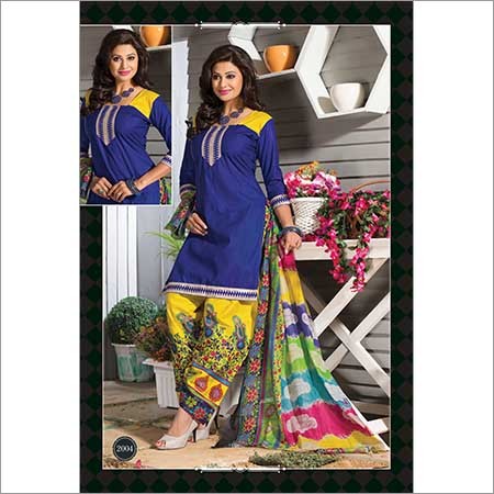 प्रिंटेड कॉटन ड्रेस