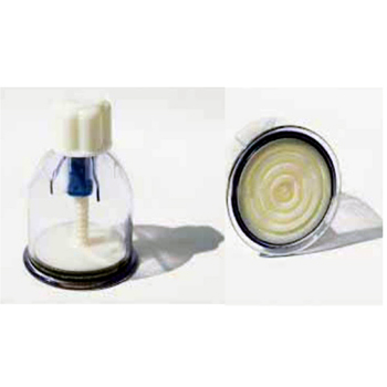 व्हाइट वैक्यूम क्यूपिंग सिंगल रोटरी - नेवल/नाभी के लिए