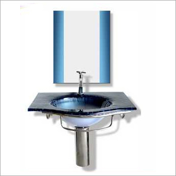 नया डिज़ाइन ग्लास बेसिन सेट