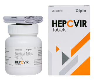Hepcvir - Sofosbuvir 400 Mg Tablets, Pack of 28 | Effective Hepatitis Treatment, Reliable Generic Source, Convenient Oral Dosage