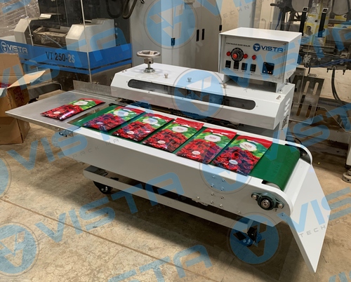 Continuous Band Sealer Heavy Duty Model Vtmcs 128 Application: Pouch Sealing
