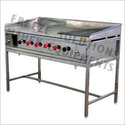 चपाती प्लेट विथ पफर