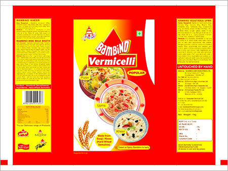 Laminated Vermicelli Packaging Pouches