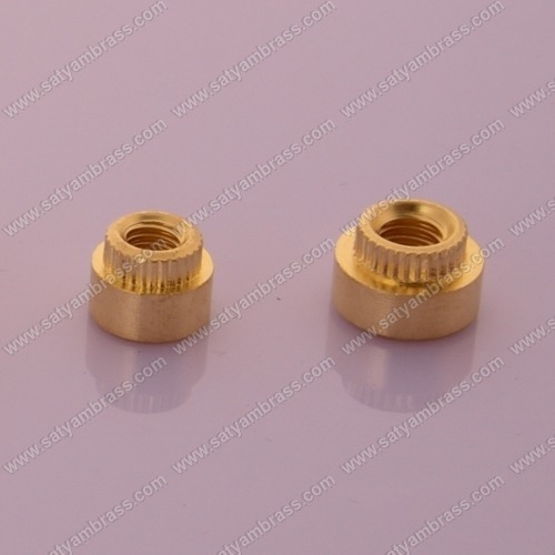 Brass Round Insert Nut