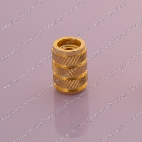 Triple Knurling Ultrasonic Brass Inserts