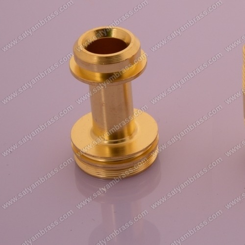 Precision Turned Parts - Brass Material | High Durability, Corrosion Resistance, Precision Engineering