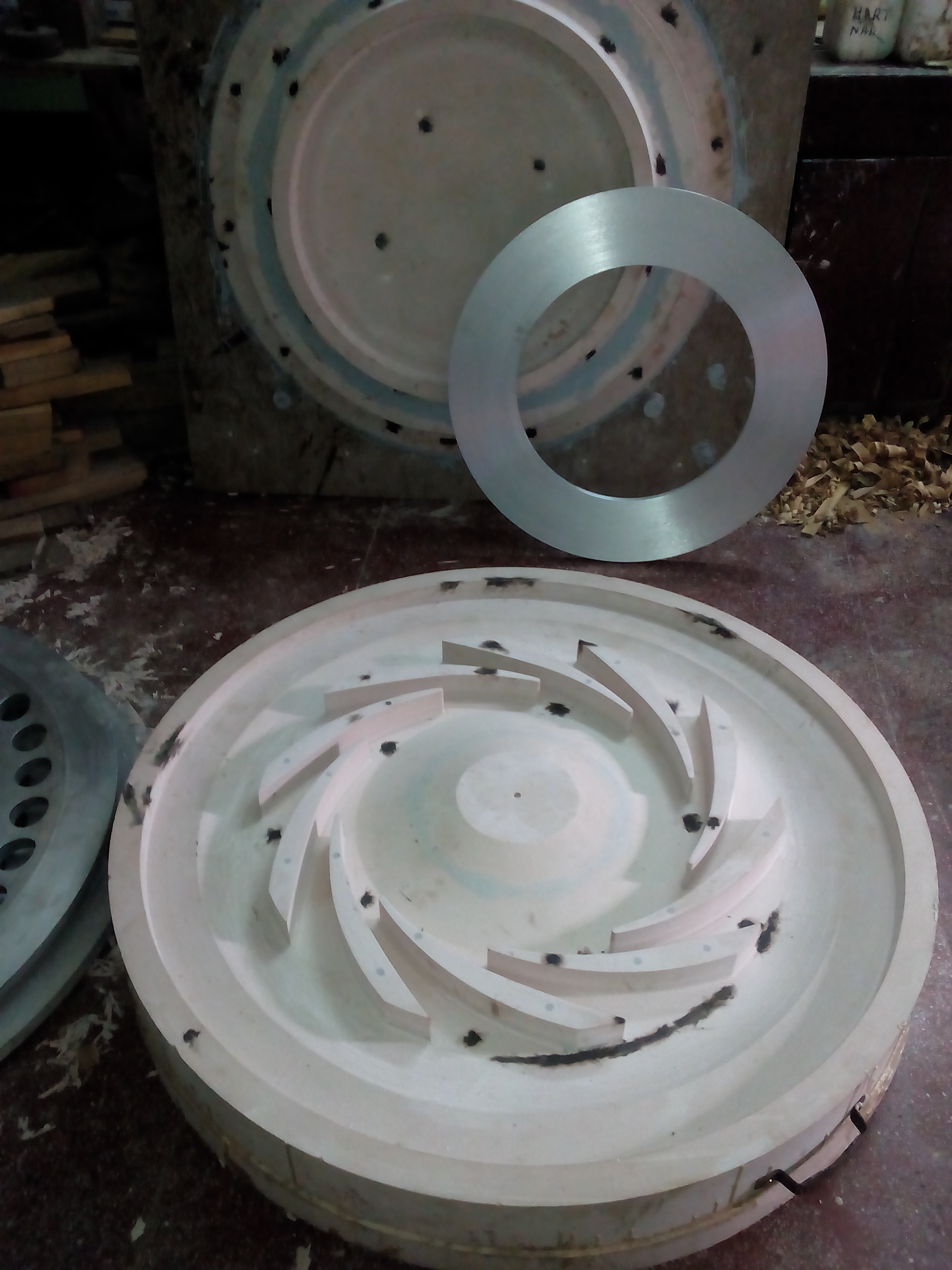 Open Type Impeller Pattern