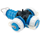 Plastic Three Way Pipe Connector - 140-500 Grams Weight, 1 Year Warranty for Industrial & Workshop Use