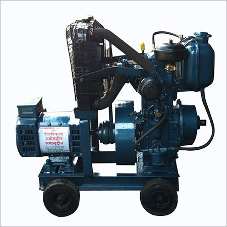 2 KVA BAJAJ-M पोर्टेबल डीजल जनरेटर सेट