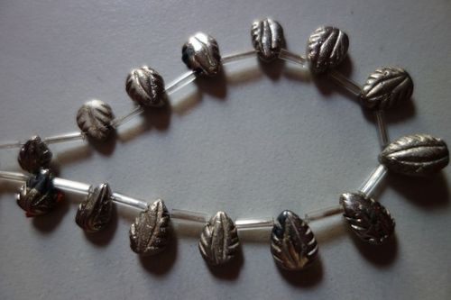 पीयर कट नेचुरल सिल्वर पाइराइट