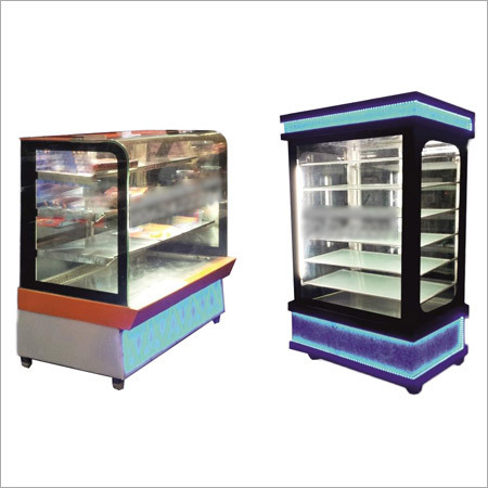 स्ट्रेट ग्लास और वर्टिकल डिस्प्ले काउंटर