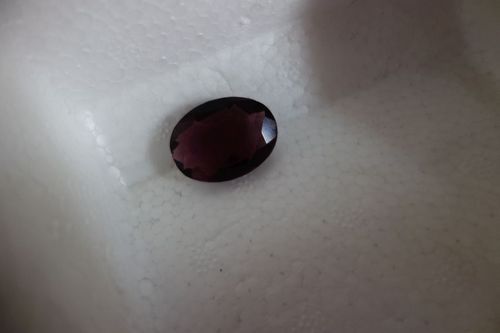 ओवल कट एमेथिस्ट क्वार्ट्ज