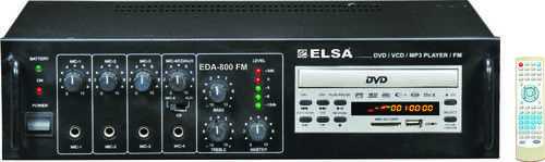 PA Amplifier Inbuilt DVD Player