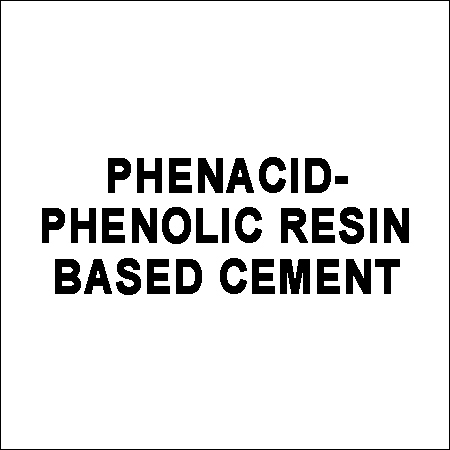 Phenolic Resin Based Cement
