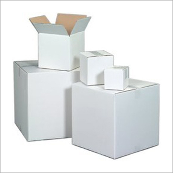 White Duplex Corrugated Boxes