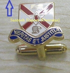 Stainless Steel Cufflinks - 18/10 Stainless Steel, 3 Mm Thickness | High Gloss Finish, Customizable Logo Options, Elegant Gift Packaging