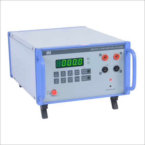 Digital Micro Ohm Meter - Height: 96 Millimeter (Mm)
