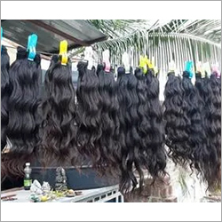 Brown - Black Wavy Hair Extensions