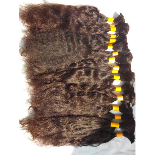 Virgin Human Hair - Indian Machine Weft, Deep Wavy & Deep Curly Brown | Skin-Friendly, Thick & Bouncy with Supreme Sheen