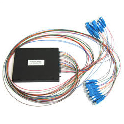PLC Splitter - PVC Material | Designed for Telecommunication Applications with Reliable Signal Distribution