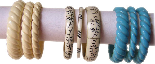 White And Blue Designer-Bangles-107