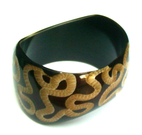 Black And Golden Designer-Bangles-132