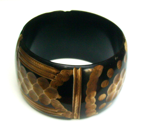 Black And Golden Designer-Bangles-131