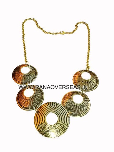Golden Brass Necklace