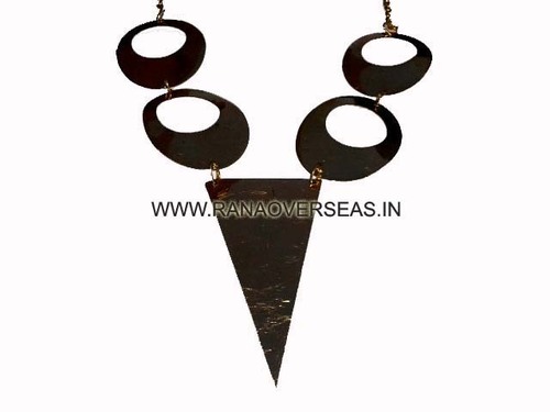 Black Brass Necklace