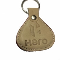 Brown Rubber Keychains