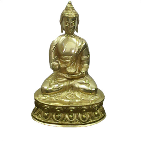 पीतल का बुद्ध प्रतिमा