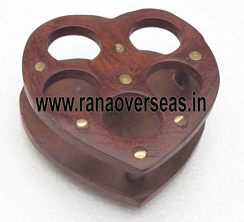 Polished Wooden Lip Stick Stands