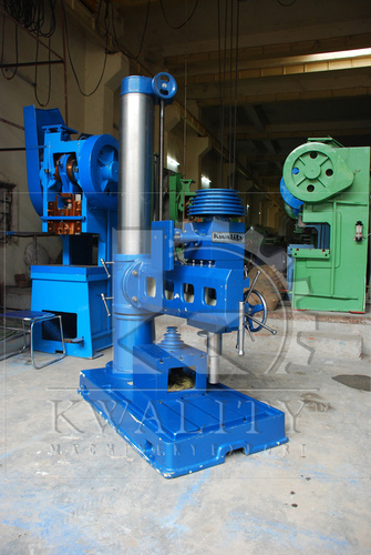 Radial Drilling Machine - Metal, 1200 kg, Electric Power Source | Semi-Automatic, New, Blue Color