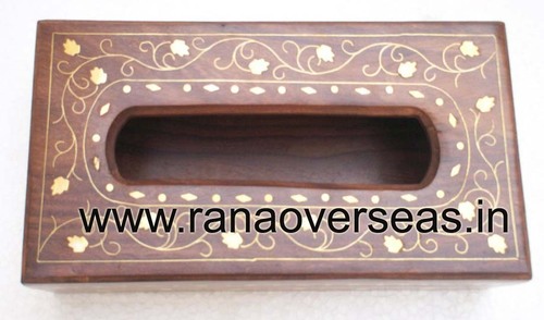 Wooden Tissue Box - Premium Quality Wood, Elegant Design , Customizable Printing and Colors, Polished Finish, Ideal for Home and Office Decor