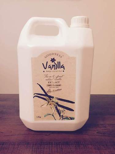 चारगुना वनीला निष्कर्षण कैन के साथ