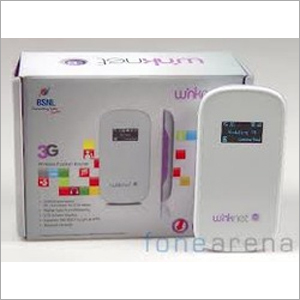 Winknet Sim Based Pocket Router - Plastic, 1500 mAh Battery Capacity, LCD Screen Display | User-Friendly Design, Supports Multiple Devices