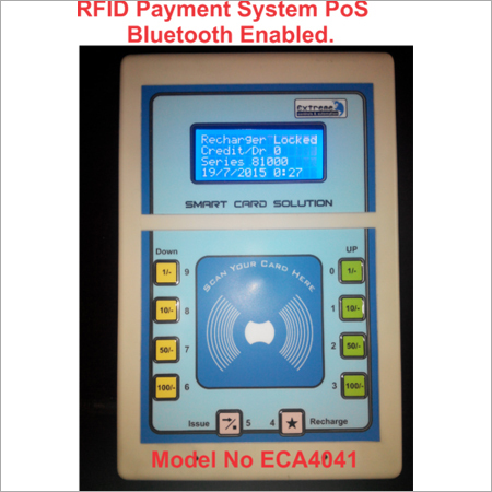 RFID भुगतान प्रणाली POS रीचार्जर
