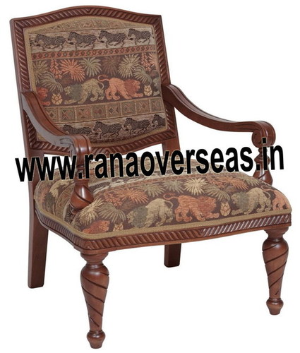 Wooden Chairs - Tigerwood, Brown Color, Handmade Artwork | Durable, Easy to Clean, Eco-Friendly, Various Designs for Home Furniture