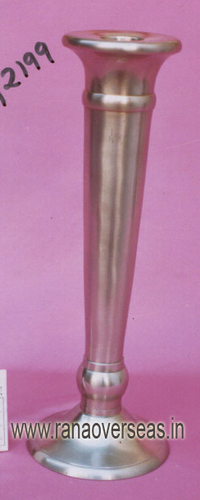 Silver Aluminium Antique Finish Candle Stand2073-2074-2075-2076