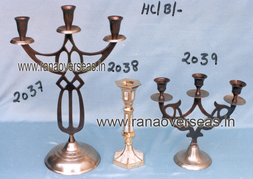 Golden Brasscandlestands2037-2038-2039