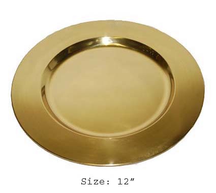 Gold Charger Plate