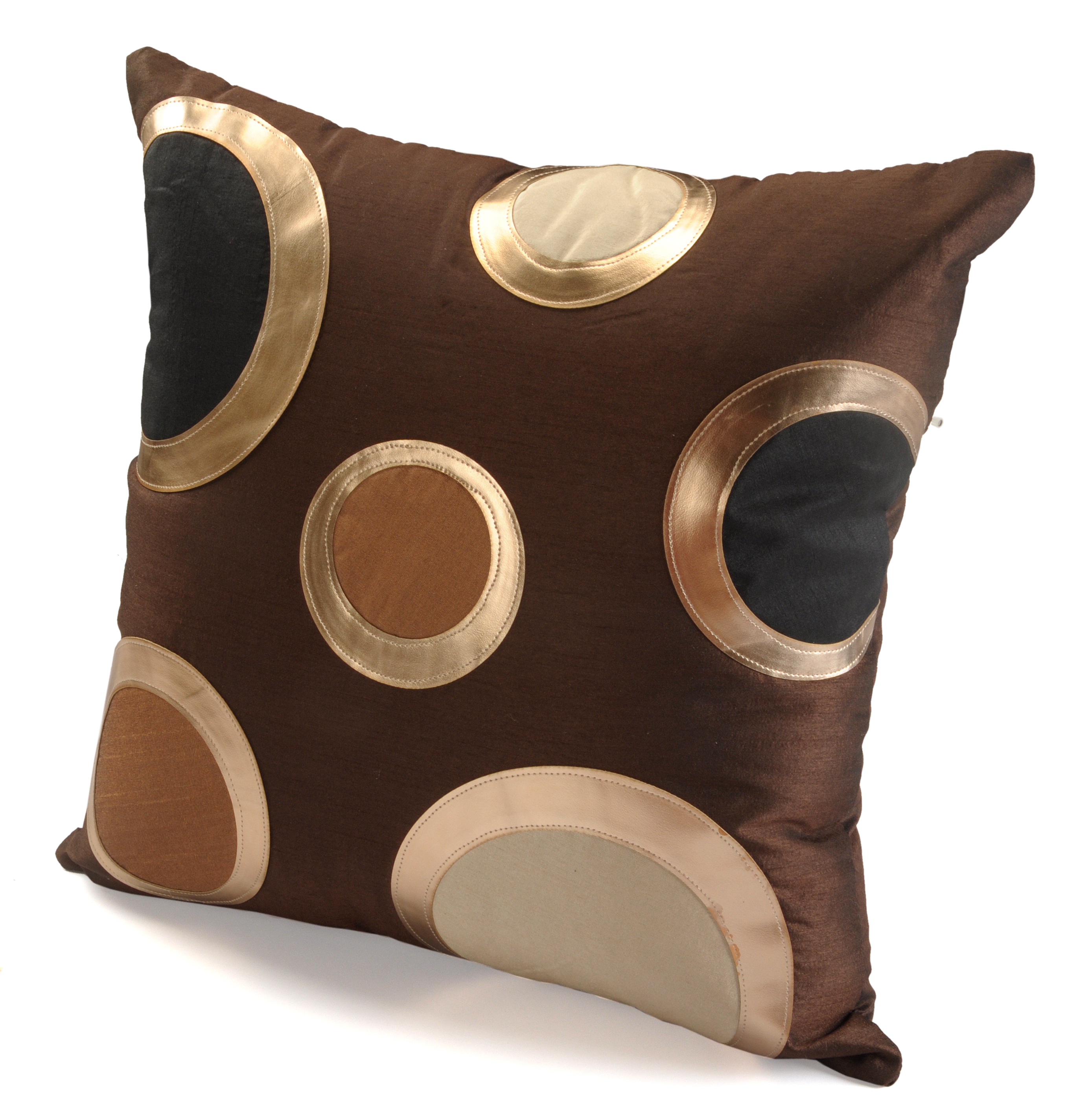 Printed Cushion Covers - Polyester Velvet, 15x15 Inches, Rectangular , Color Fastness, Stain Resistant, Spot Clean Only, 5 Pack