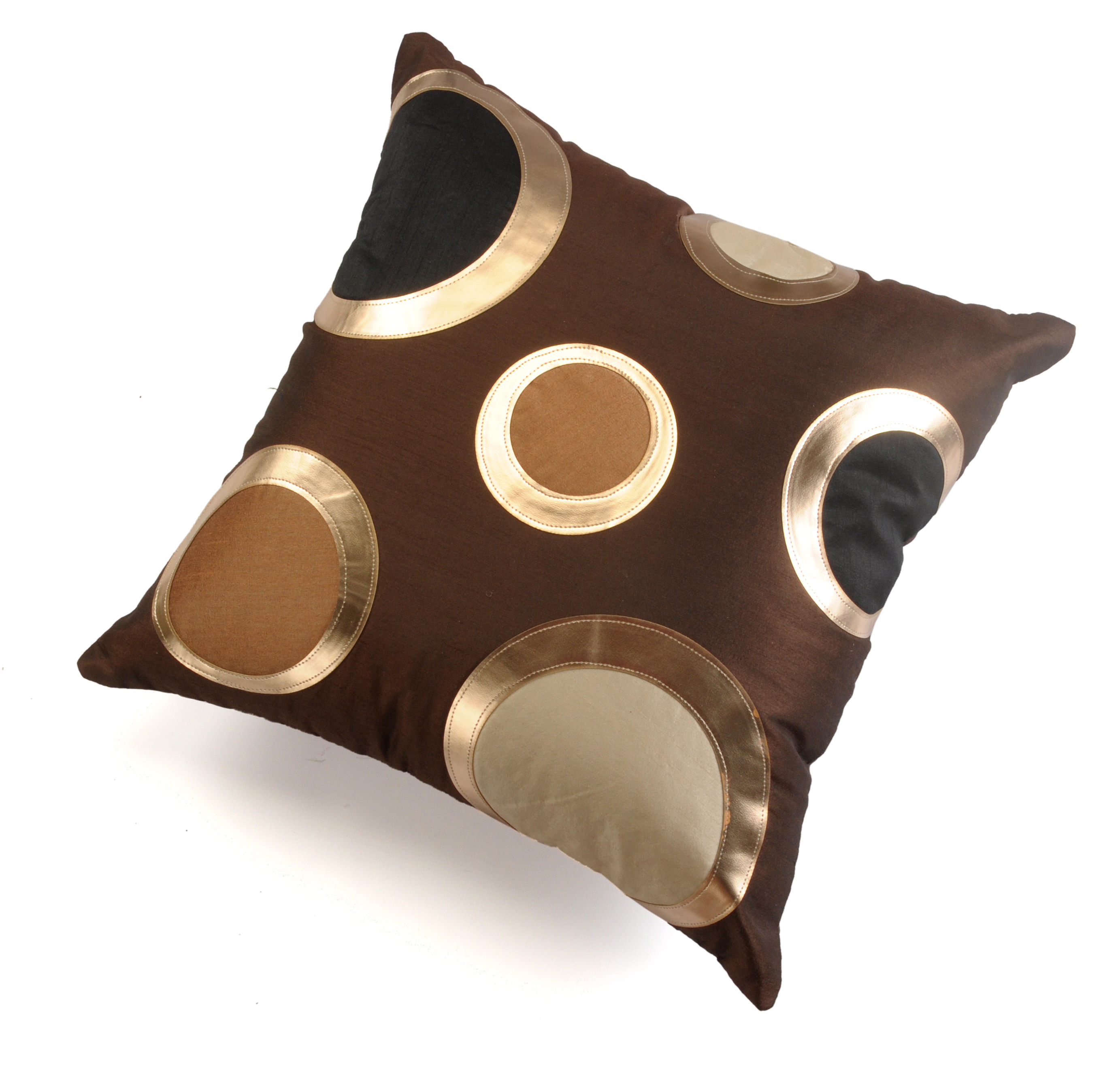 Printed Cushion Covers - Polyester Velvet, 15x15 Inches, Rectangular , Color Fastness, Stain Resistant, Spot Clean Only, 5 Pack