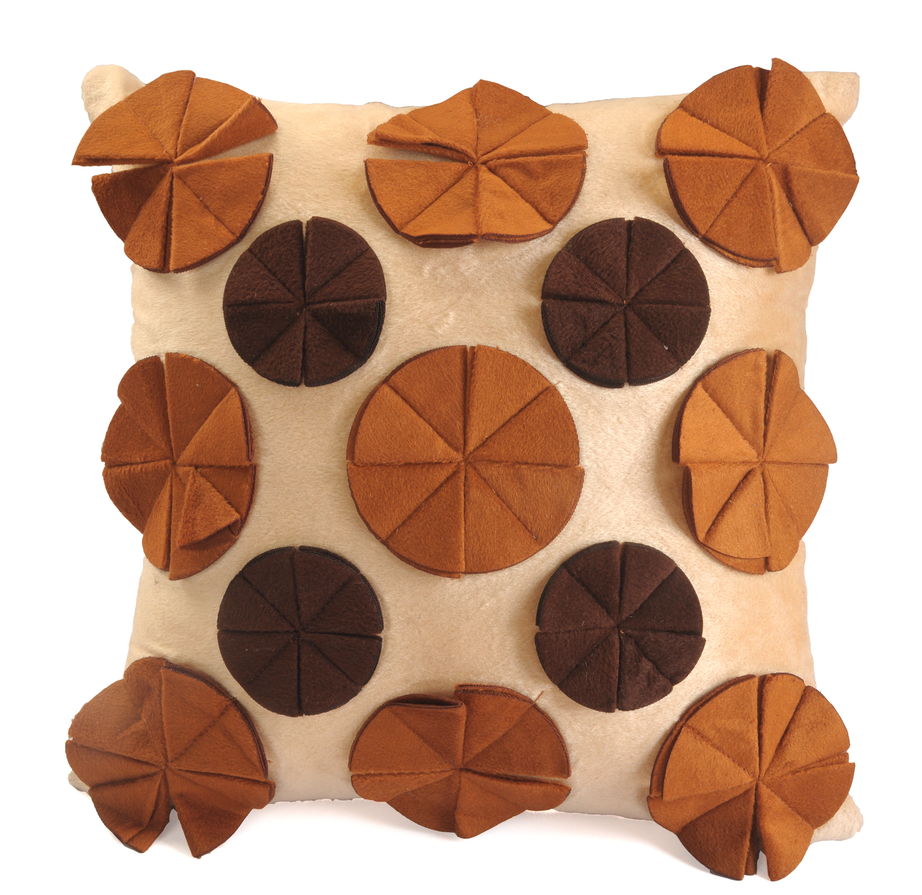 Customized Printed Cushion Cover - Polyester Velvet, 15x15 Inches, Multi-color | Tear Resistant, High Durability, Spot Clean Only